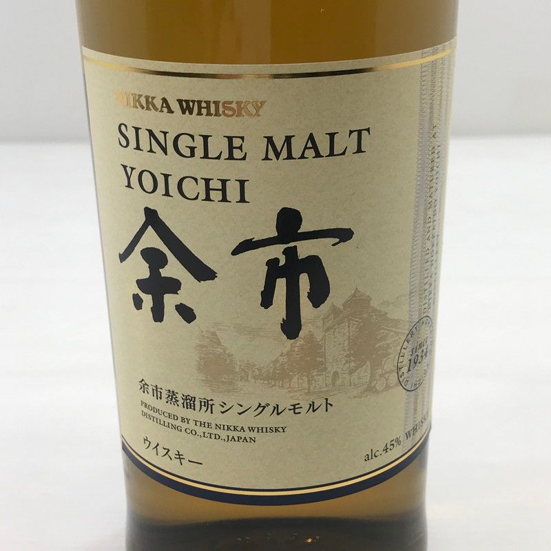 宮城県内のみ発送】【中古美品】 ニッカ シングルモルト 余市 700ml