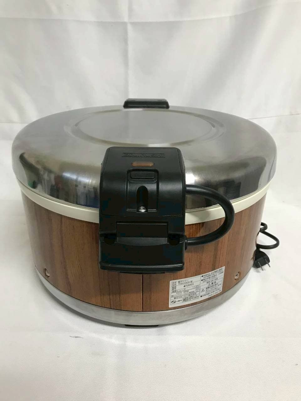 北見市発】ZOJIRUSHI 象印 電子ジャー THA-C40A 2.2升 木目 業務用