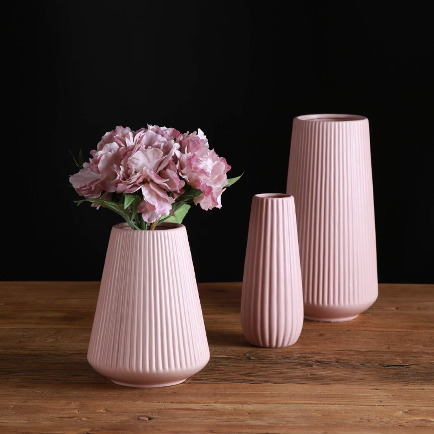 ホワイト フラワーベース フラワーベース 手作り 陶器 かびん YHOMBES