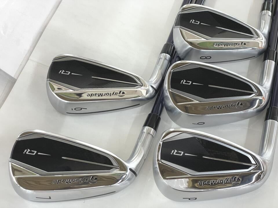 テーラーメイド Qi Diamana BLUE TM60 Sフレックス アイアンセット