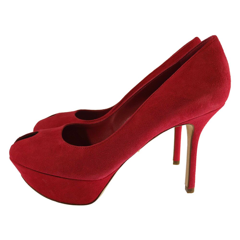 sergio rossi セルジオロッシ スエード ヒール 3 9810 パンプス靴 36 1