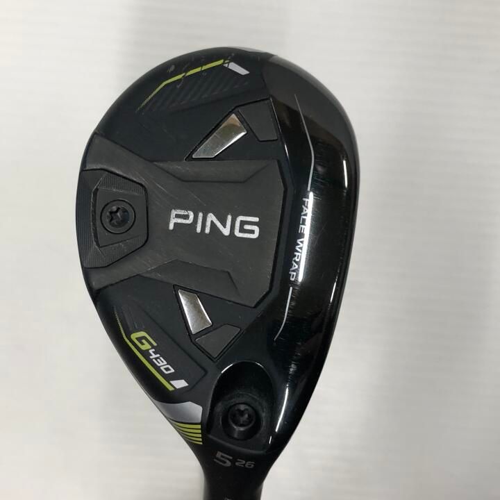 ピン G430 26度 TENSEI 1K 80HY Sフレックス ユーティリティ 中古