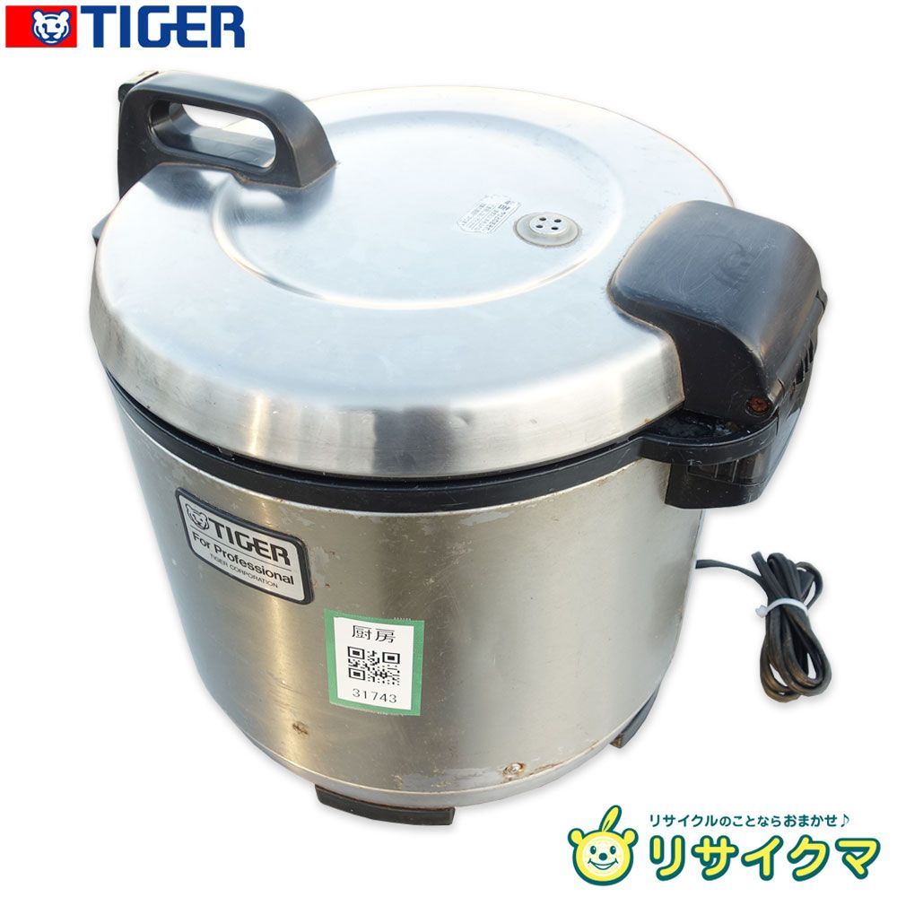 中古】M▽タイガー 業務用 炊飯器 炊飯ジャー 保温 炊きたて 2升 3.6L