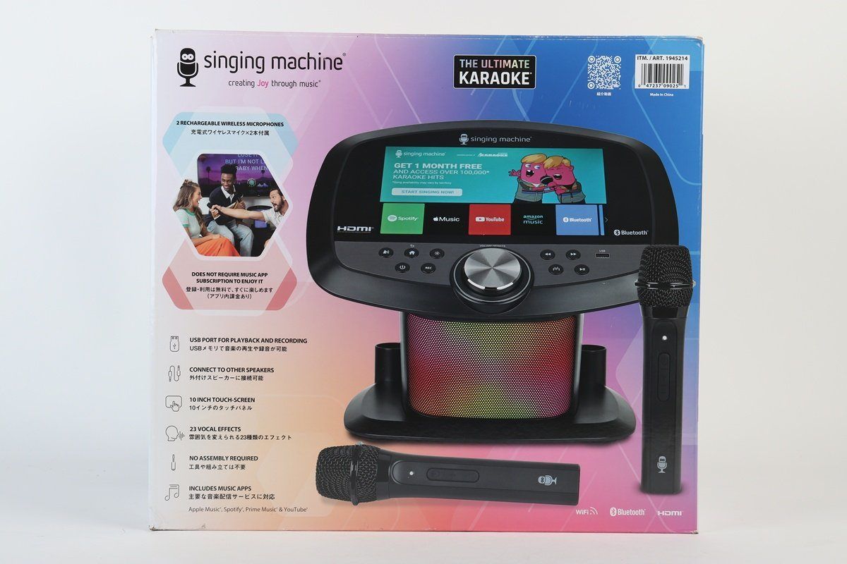 Singing Machine Wi-Fi カラオケマシーン 1945214 R2602-242 - メルカリ
