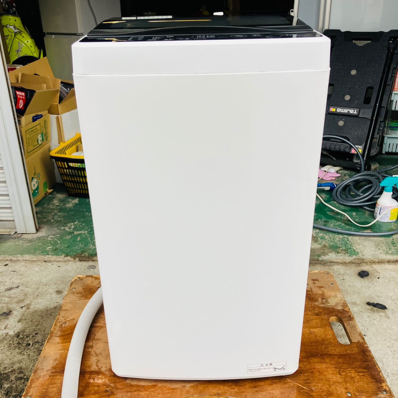 2h29. AQUA 5.0kg 洗濯機 AQW-G5MJ(W) 2022年製 - メルカリ