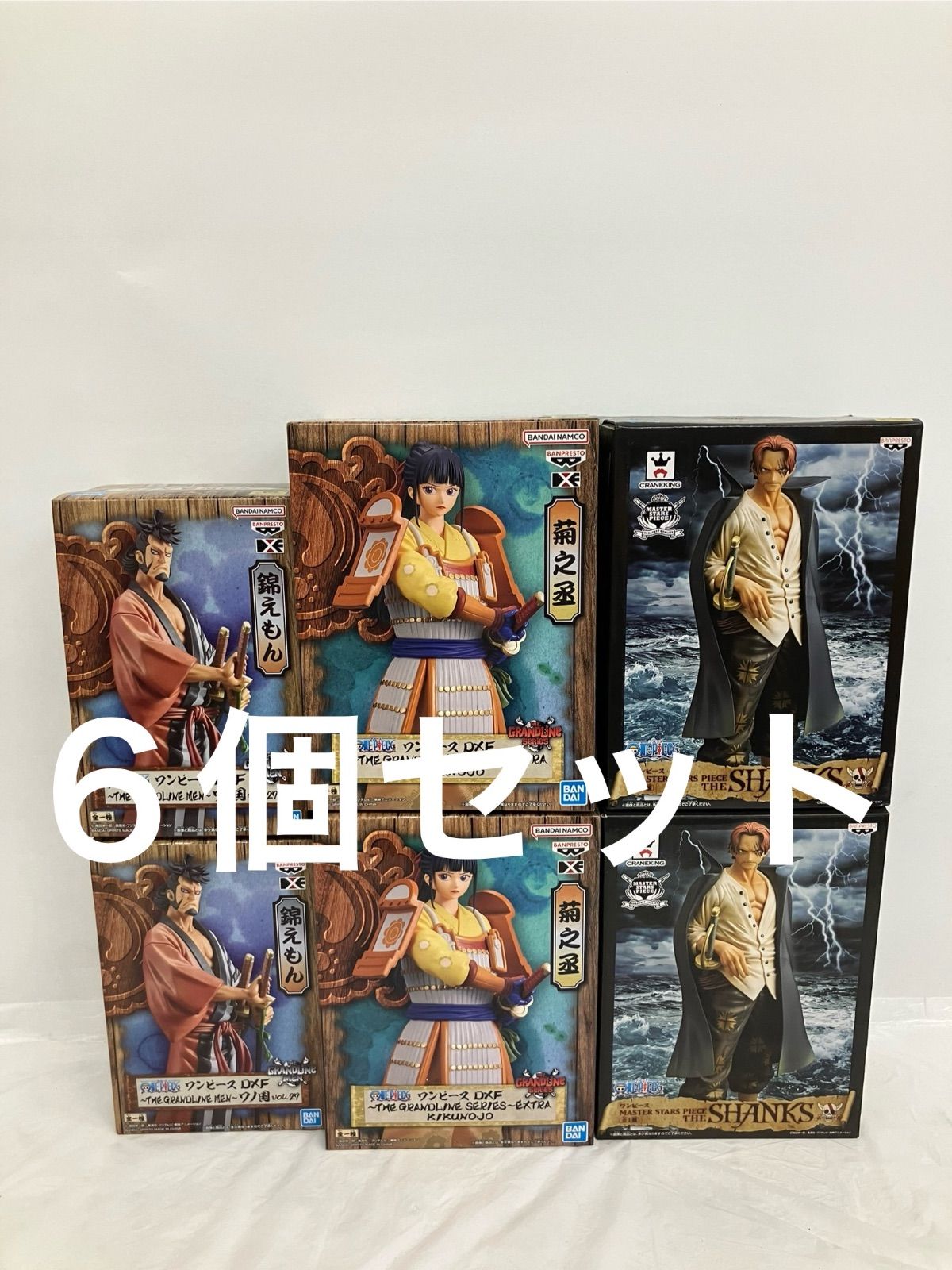 未開封 ONE PIECE ワンピース フィギュア 6個 LF2833 f099 - メルカリ