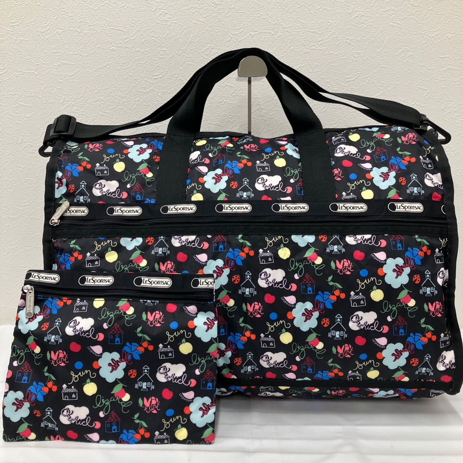 9781 LeSportsac レスポートサック ボストンバッグ 2way 旅行 大容量