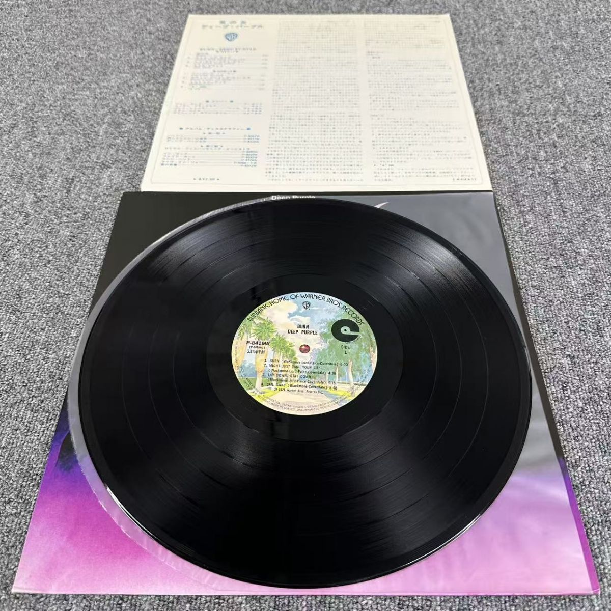 Deep Purple(ディープ・パープル)/ - Burn (紫の炎) / Warner Bros