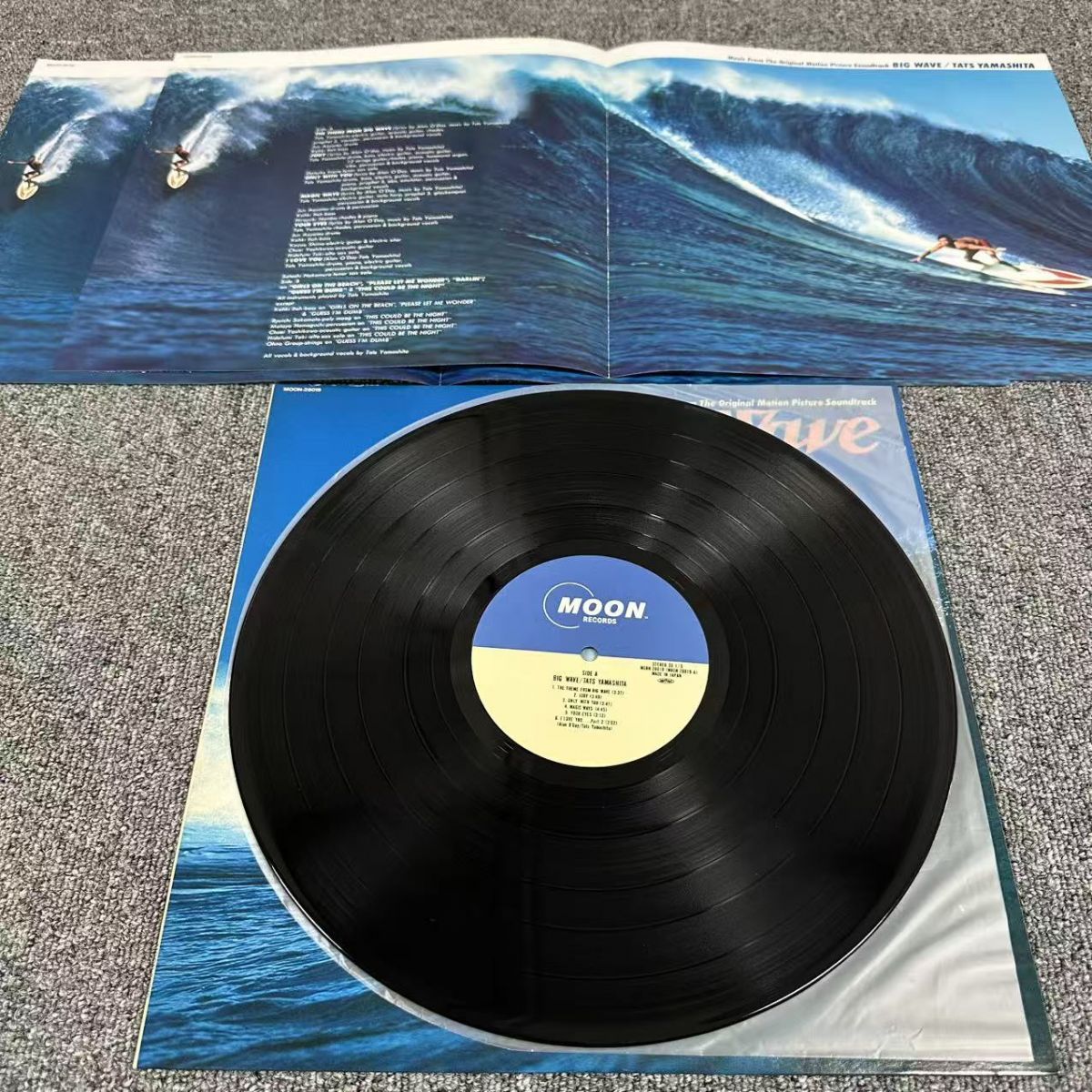 帯付 Pop LP / Tats Yamashita = 山下達郎 - Big Wave = ビッグ