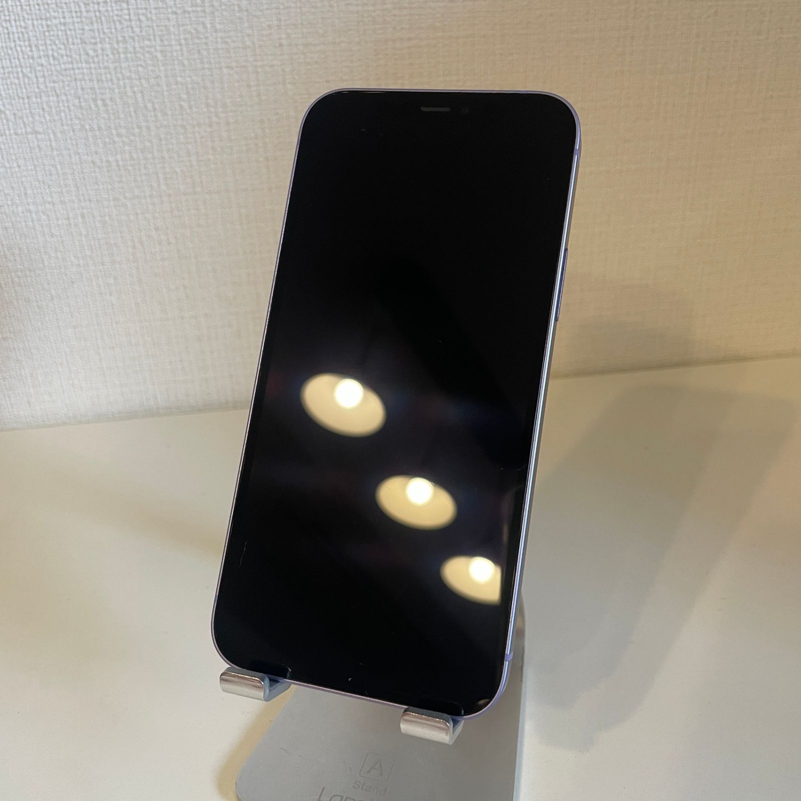 訳あり】iPhone12 パープル 64GB 電池残量75% - メルカリ