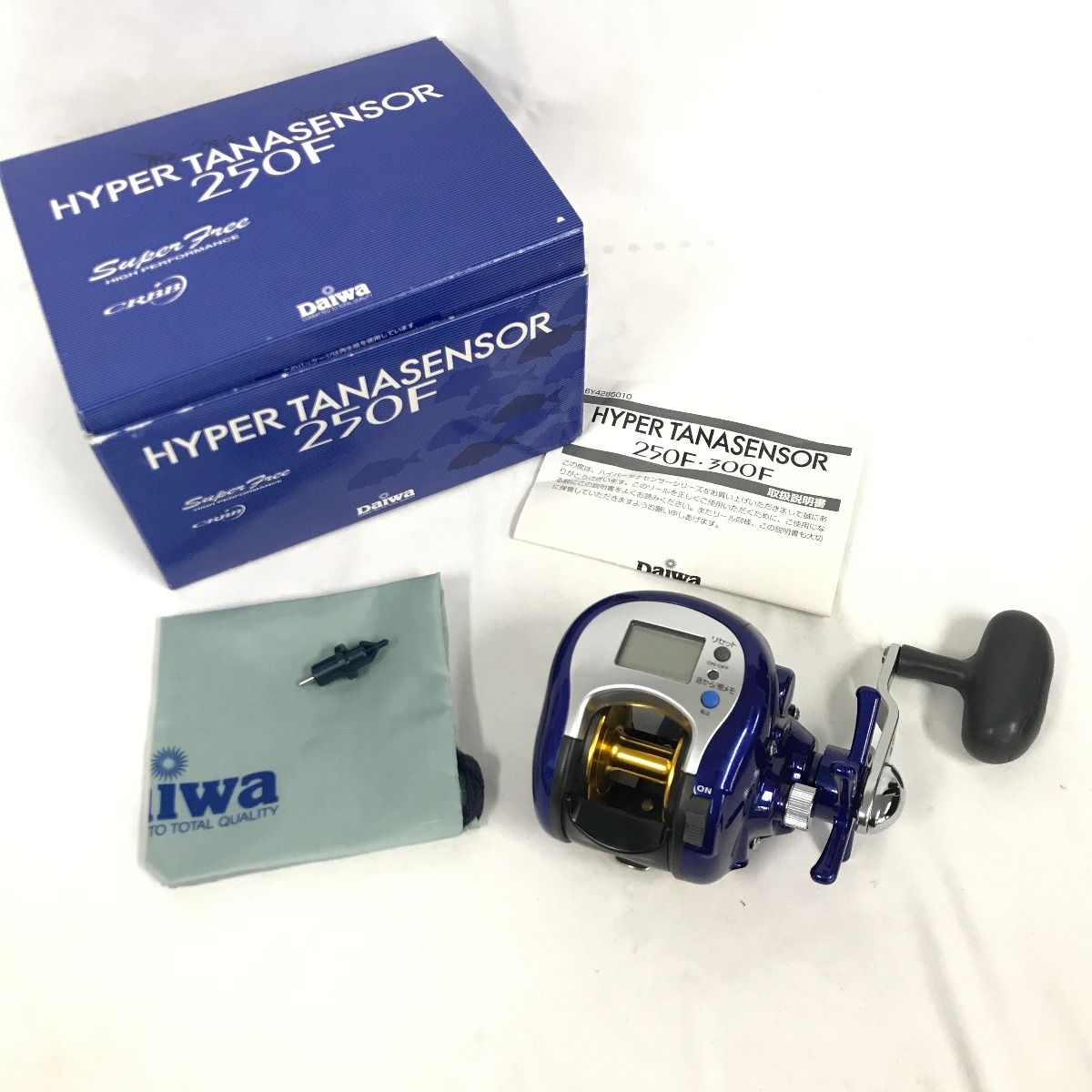 DAIWA ダイワ ハイパータナセンサー 250F 程度B 箱・取説付 釣り用品