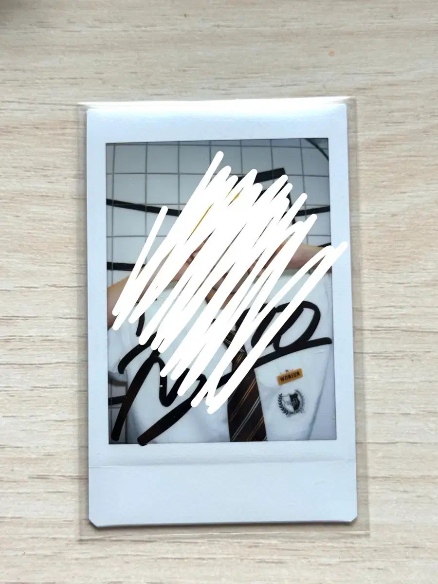 휘브 ジュン サイン入りポラロイド ムーン ジュン サイン入り