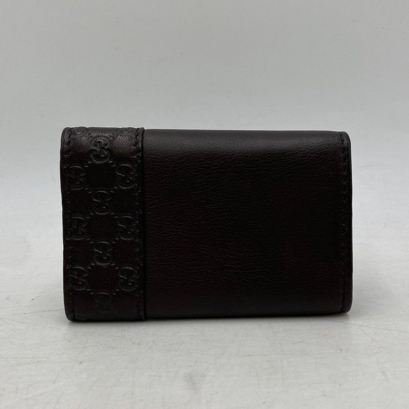 中古品】GUCCI グッチ 256433 グッチシマ 6連 KEY CASE キーケース
