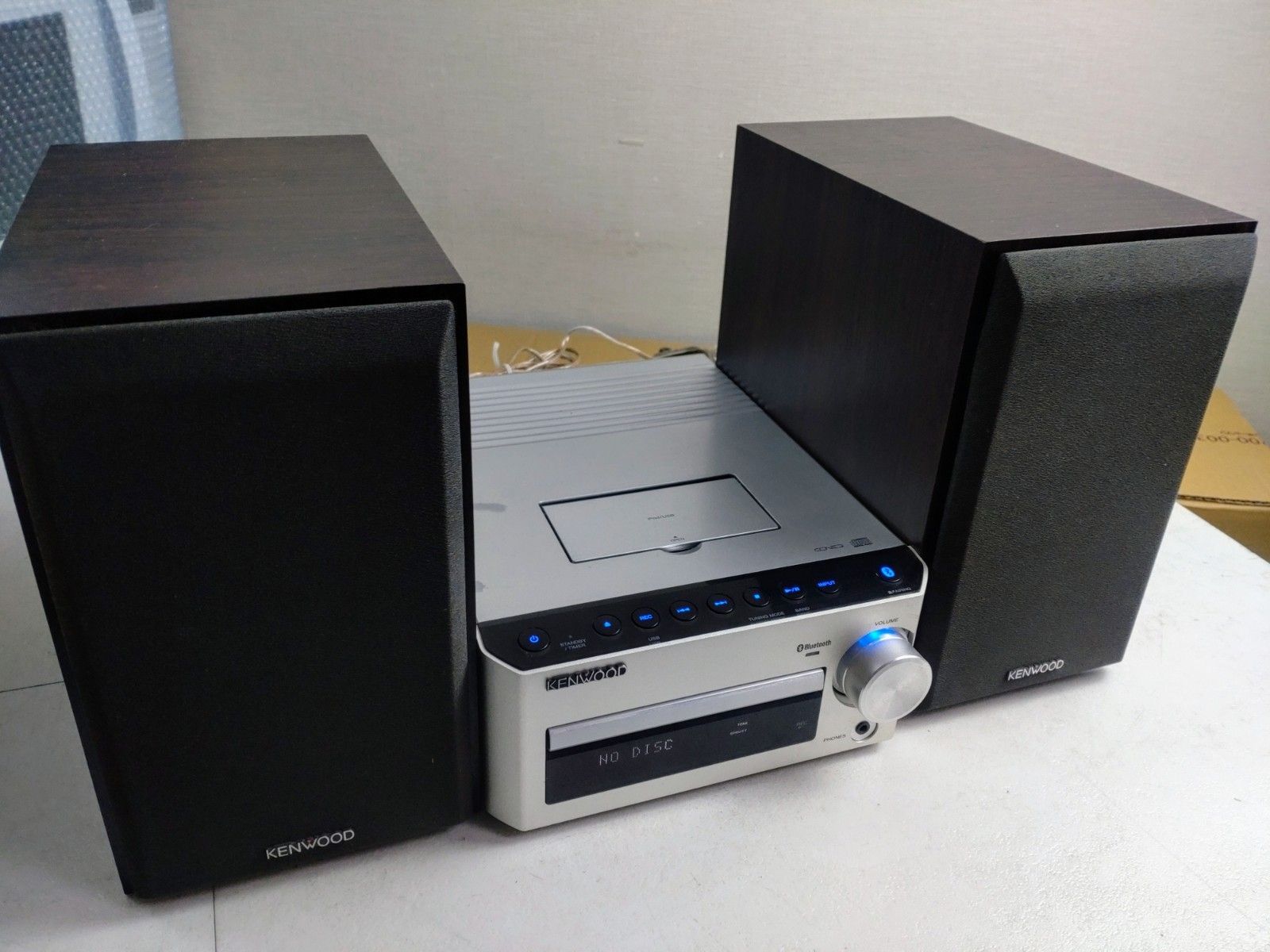 13276-01☆KENWOOD ケンウッド Bluetoothレシーバー搭載 ミニコンポ