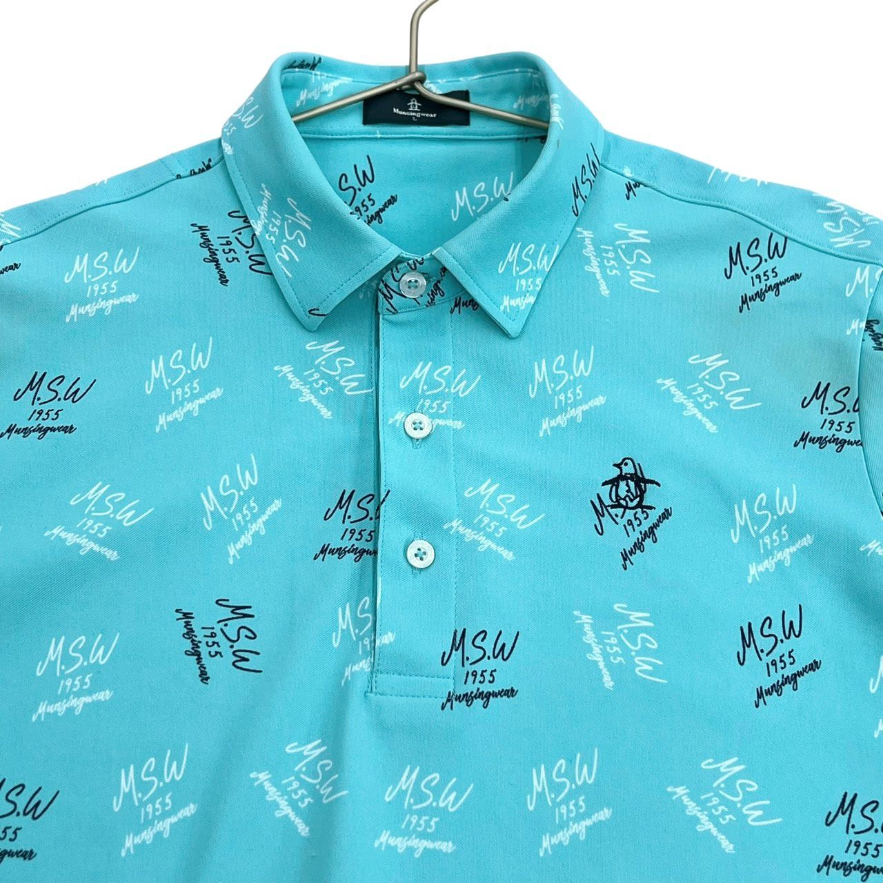 MUNSINGWEAR マンシングウェア メンズ トップス ポロシャツ 半袖 柄物