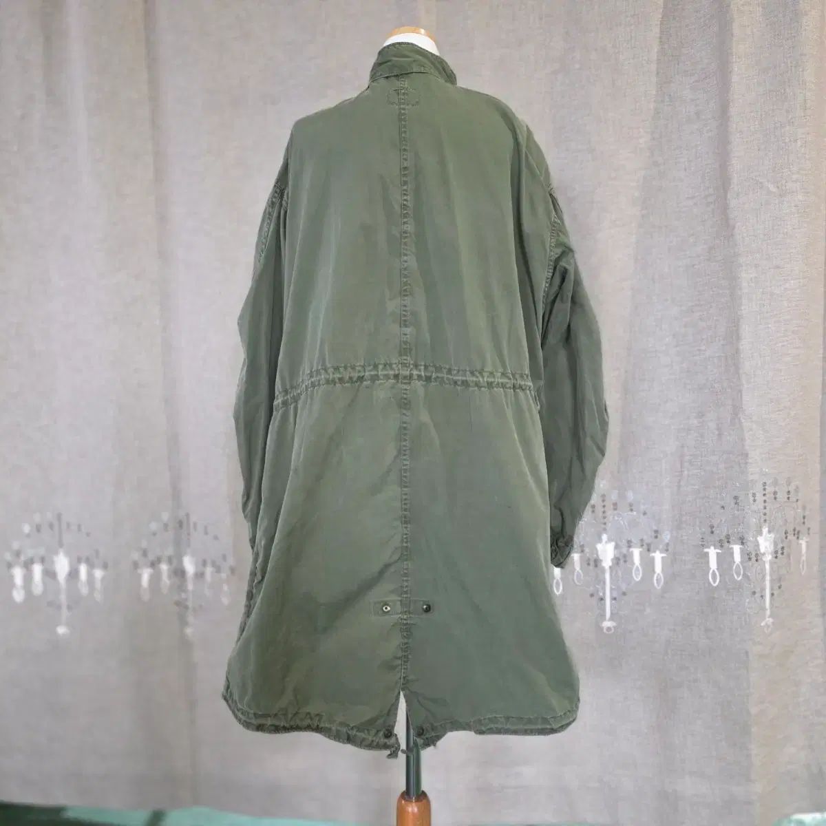 90s Platoon M65 フィッシュテールパーカー L カーキ 民間 モッズ