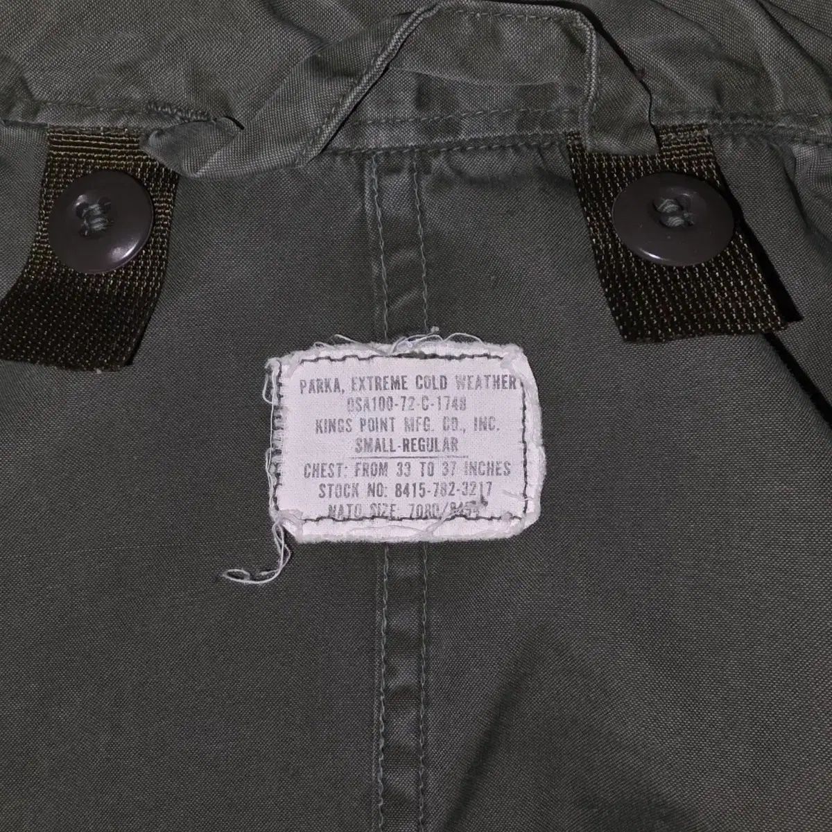 90s Platoon M65 フィッシュテールパーカー L カーキ 民間 モッズ