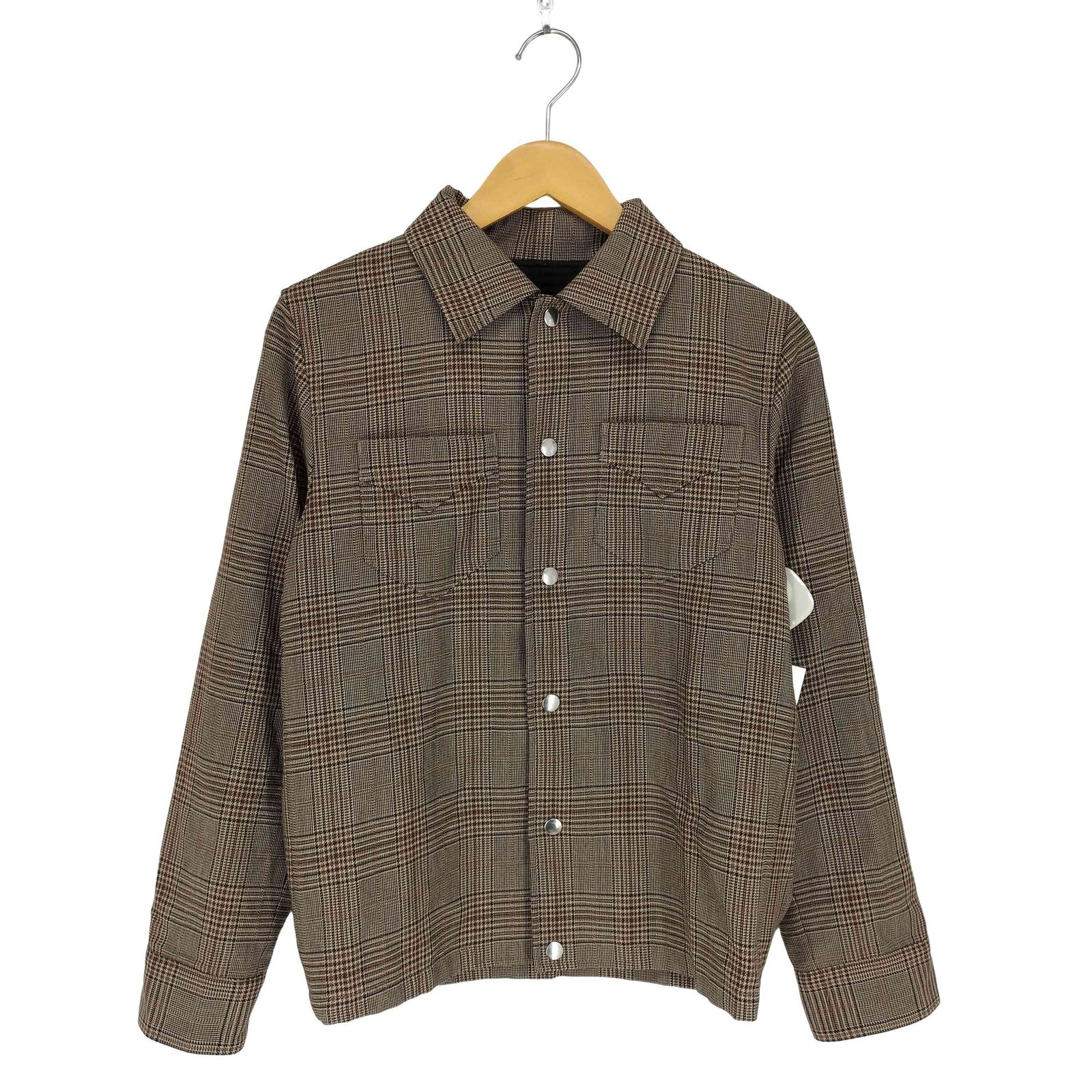 ズッカ ZUCCa チェック柄コーチジャケット メンズ JPN：M - メルカリ