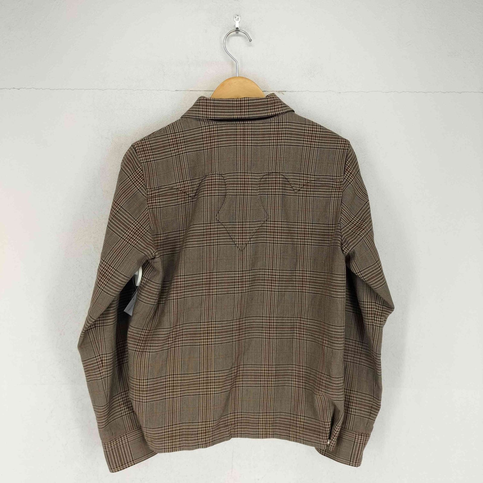ズッカ ZUCCa チェック柄コーチジャケット メンズ JPN：M - メルカリ