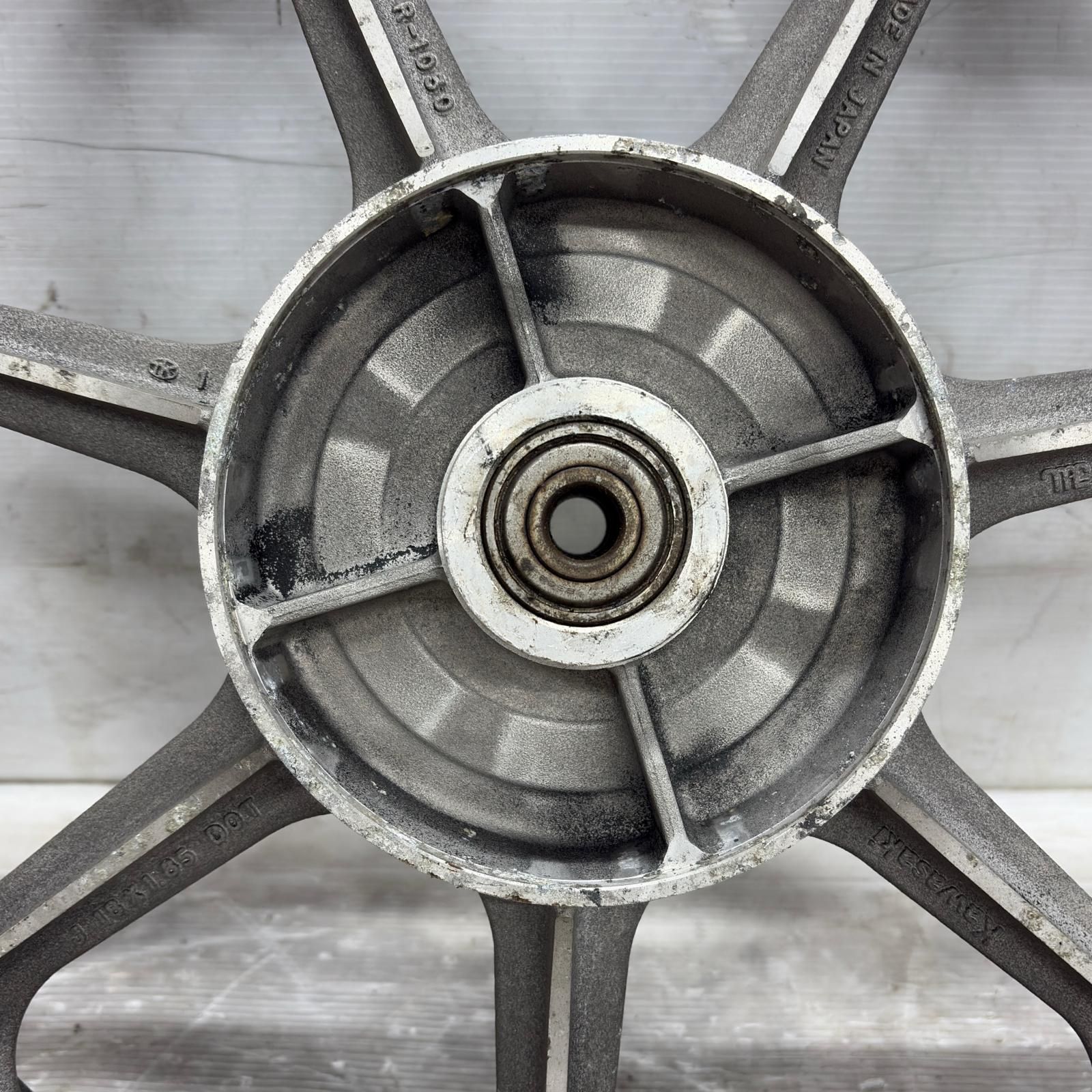 KAWASAKI Z400FX Z550FX Z400J リアホイール カワサキ - メルカリ