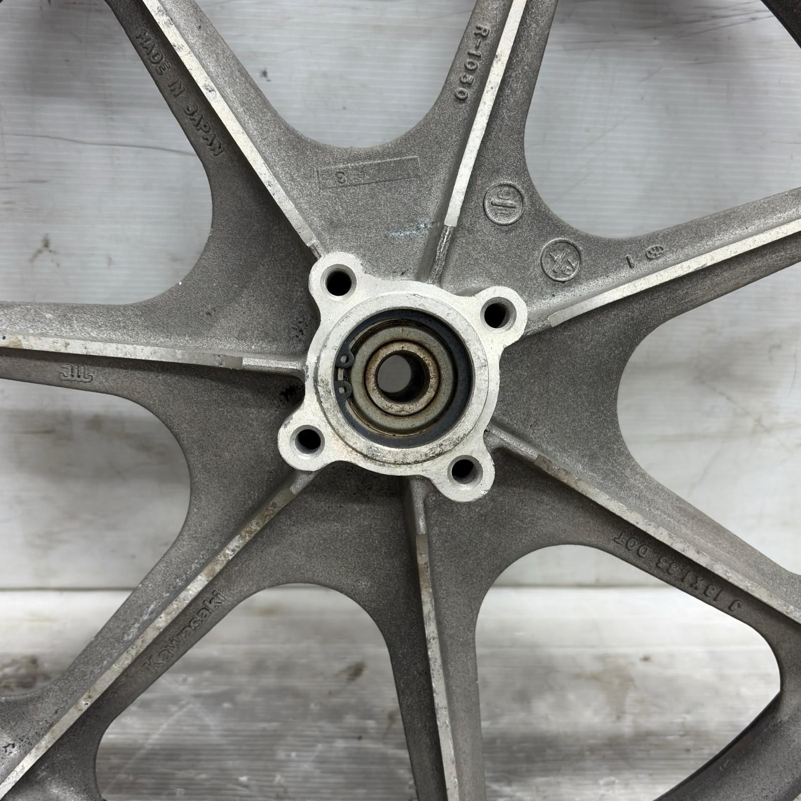 KAWASAKI Z400FX Z550FX Z400J リアホイール カワサキ - メルカリ