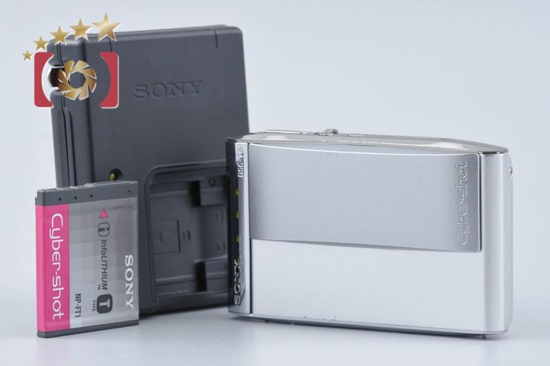中古】SONY ソニー Cyber-Shot DSC-T5 シルバー コンパクトデジタル