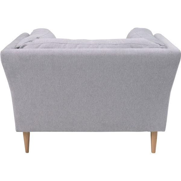 約幅105×奥行85×高さ73×座面高45cm ライトグレー