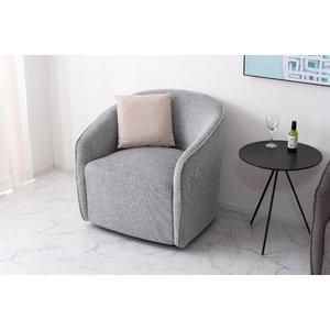  ラウンジソファ ライトグレー 約W74×D72×H73×SH43cm 完成品 スエードモダン 2人掛け 3人掛けソファ ソファ ソファベッド