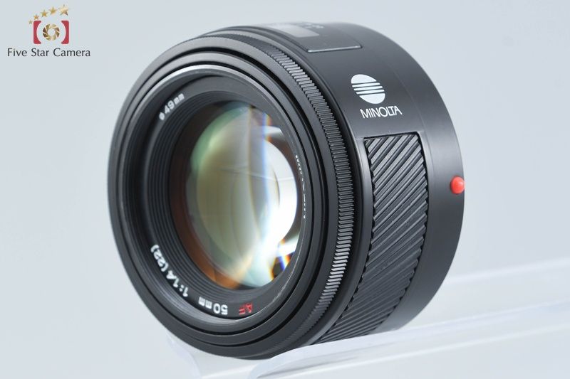 中古】MINOLTA ミノルタ AF 50mm f/1.4 旧タイプ 元箱付き - メルカリ