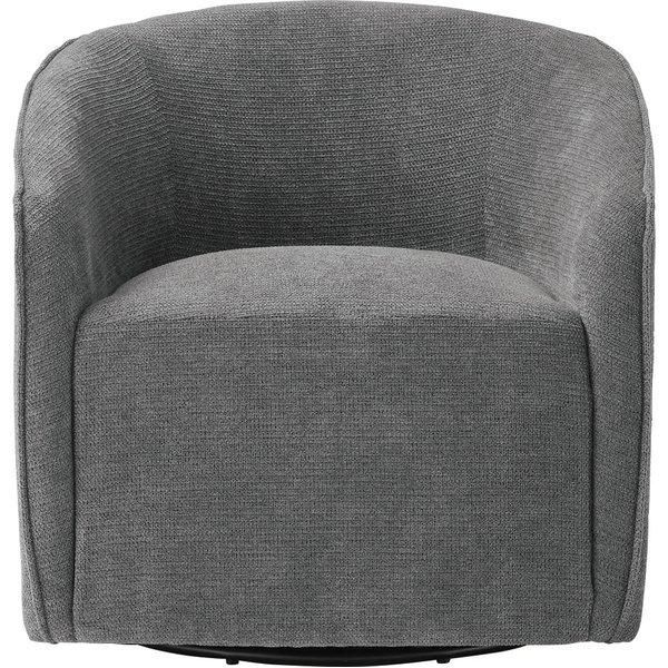 ラウンジソファ ダークグレー 約W74×D72×H73×SH43cm 完成品