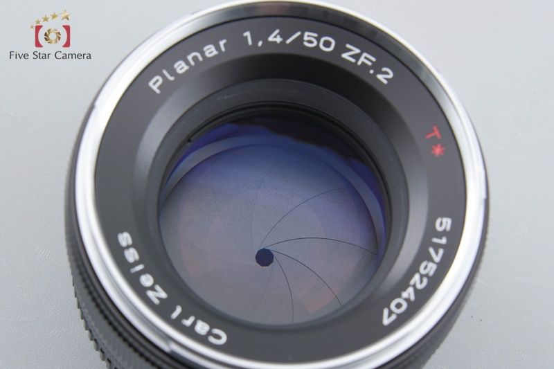 ☆中古 Carl Zeissカールツァイス Planar 1.4/50 ZF T*