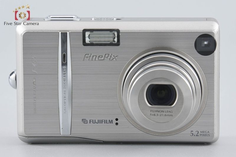 中古】FUJIFILM 富士フイルム FINEPIX F455 シルバー コンパクト