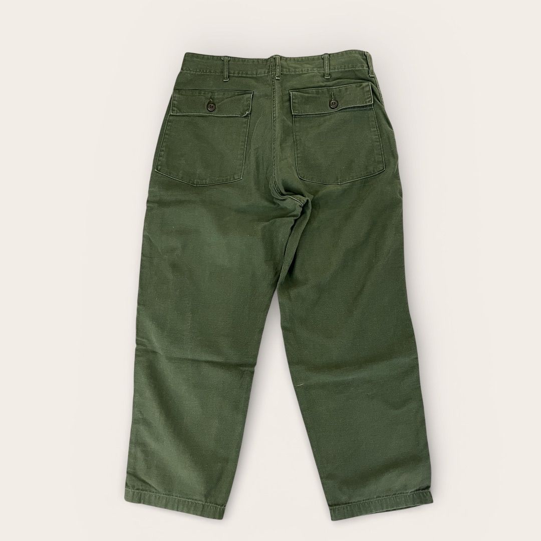 U.S.ARMY 米軍 ベイカーパンツ OG107 60-70s 32相当 オリーブ - メルカリ