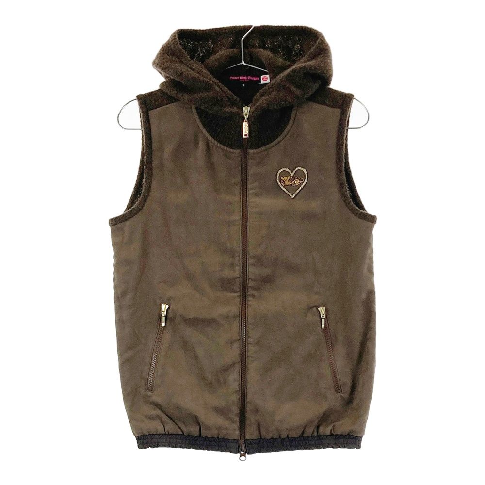 サイズ：2 DANCE WITH DRAGON ダンスウィズドラゴン フード付き ジップ