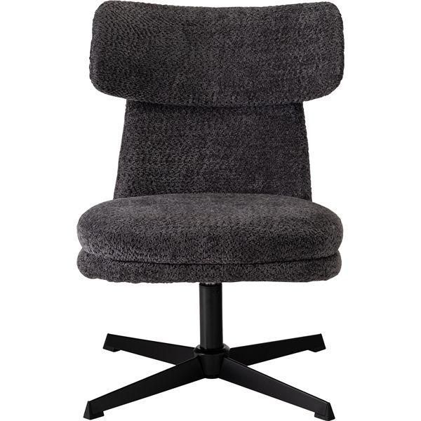  ラウンジチェア ダークグレー 約W55×D68×H80×SH40cm 組立式 ソファベッドシングル 2人掛け 3人掛けソファ ソファ ソファベッド