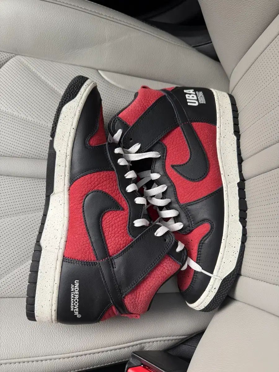 ナイキ アンダーカバー ダンク ハイ 1985 ジムレッド 265