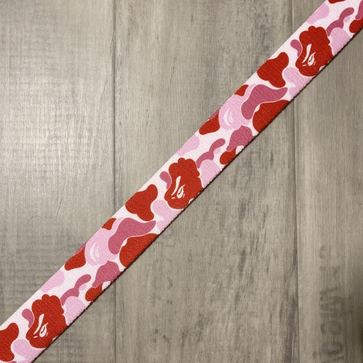 BAPE STA GI ベルト ABC CAMO PINK a bathing ape star belt ガチャ