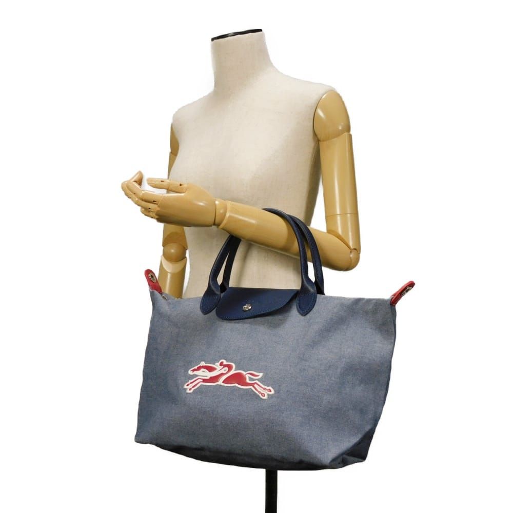 Longchamp ロンシャン ル プリアージュ オンザロード ロゴ エンボス