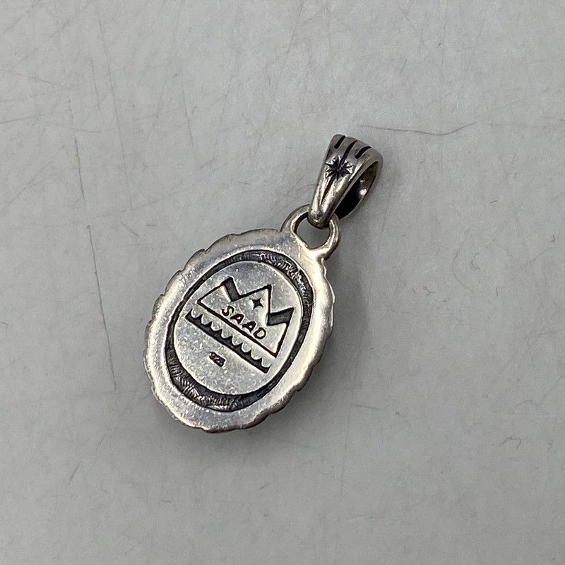 中古品】 SAAD サード 925 TURQUOISE PENDANT TOP ターコイズ
