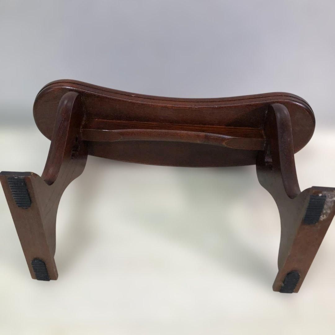 民芸調 木製 脇息 きょうそく 肘掛け 肘置き 和家具 座椅子用