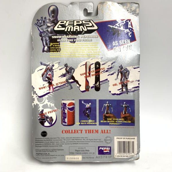 中古】HM)ペプシマン(ファースト)+スノーボードキット(ブラック