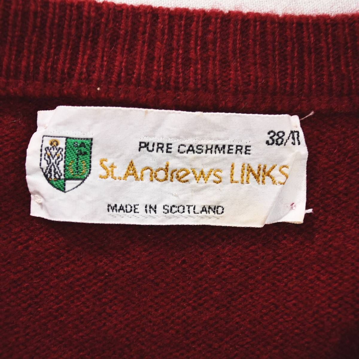 上質】 90s ヴィンテージ スコットランド製 セントアンドリュース