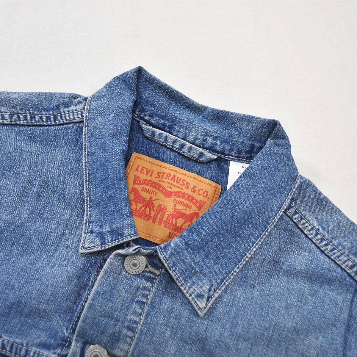 美品】 【復刻】 リーバイス Levi's 2nd TYPE セカンド トラッカー