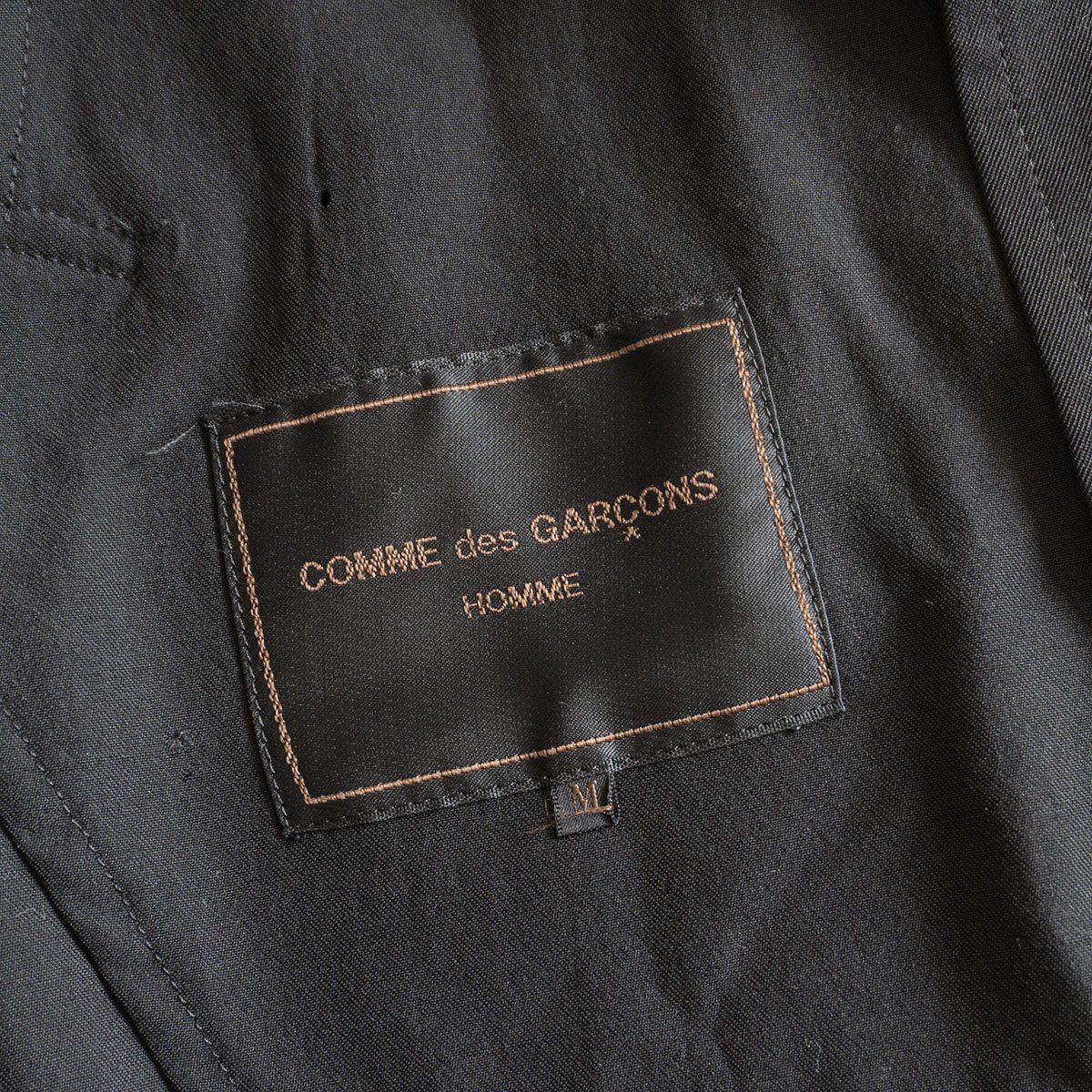 AD1996/田中オム】COMME des GARCONS HOMME 【フード付きロングコート