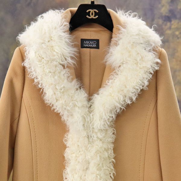 本物 新品同 ミカコナカムラ 受注会完売 ピュアカシミヤ100