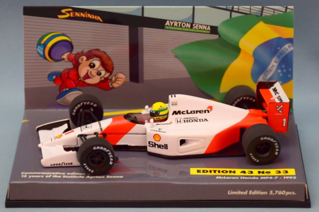 Paul'sModelArt 1/43 AYRTON SENNA RACING CAR COLLECTION 没後15年