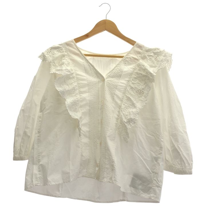 SLOBE IENA (スローブイエナ) □□ ① 24051912400030 刺しゅうフリルV