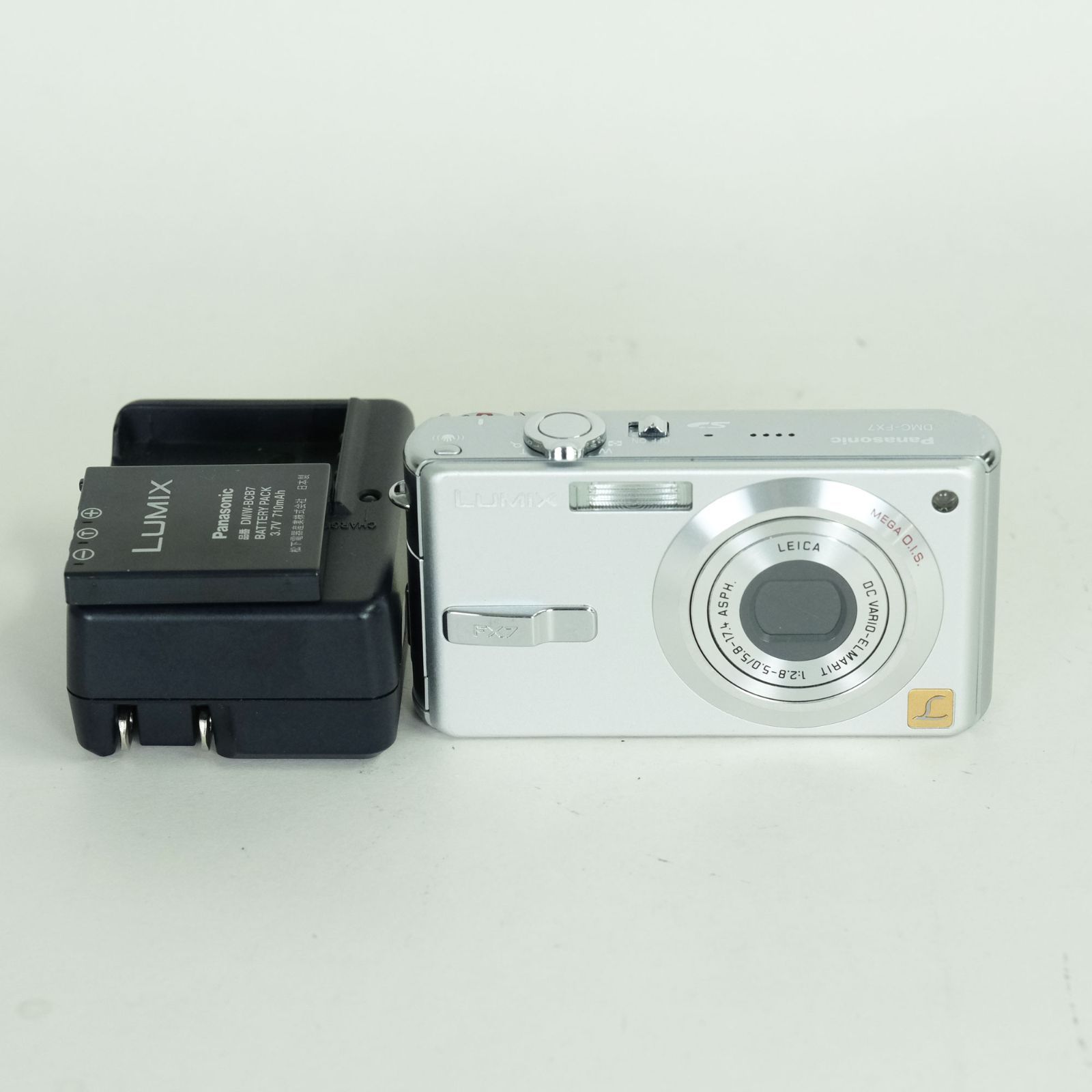 難あり品] Panasonic DMC-FX7 シルキーシルバー | コンパクトデジタル