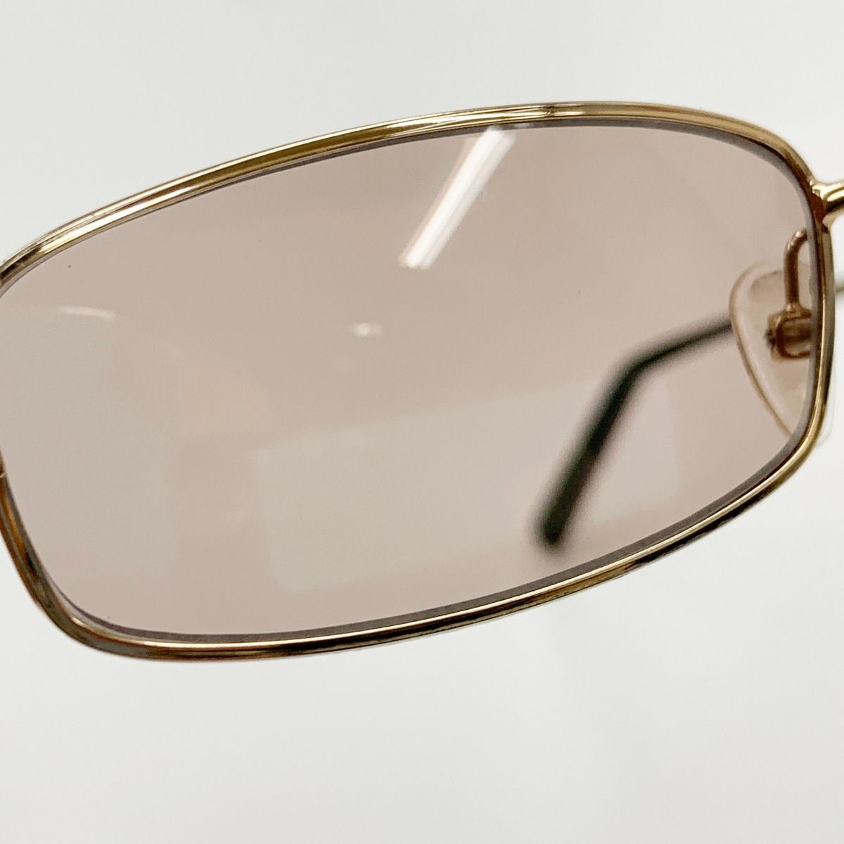 〇〇GUCCI グッチ シェリーライン メタル サングラス 53□18 5-4 GG