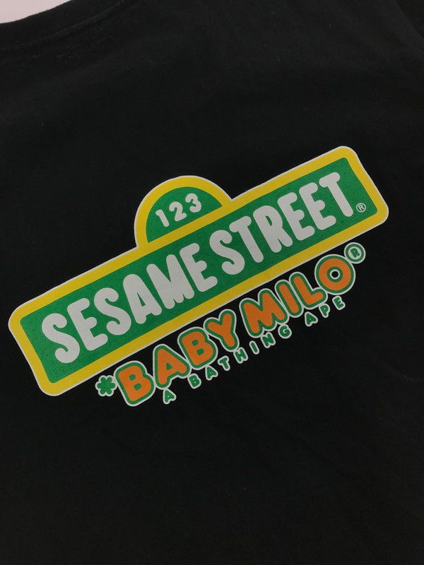 中古品】A BATHING APE アベイシングエイプ × SESAME STREET セサミ